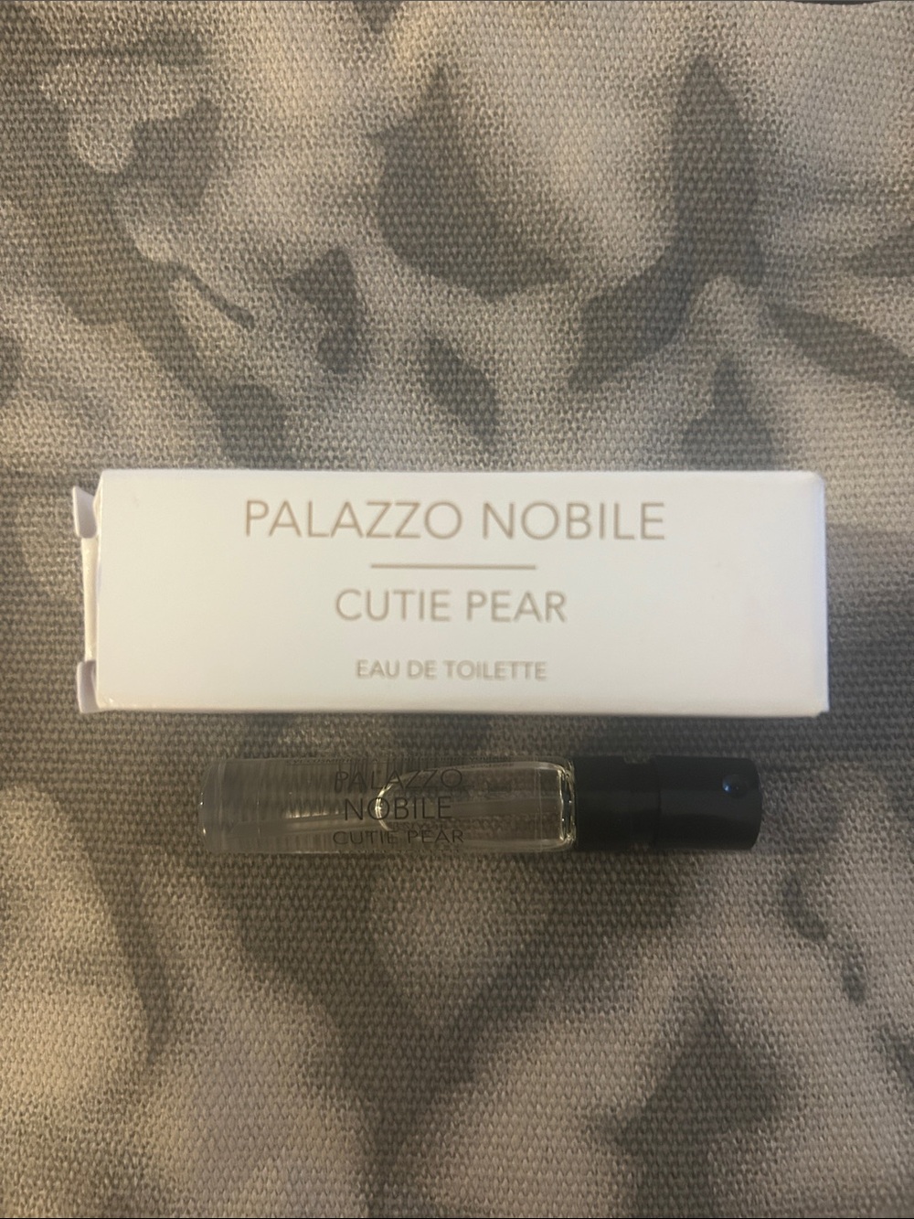 Valmont 1-Palazzo Nobile Mini Cutie Pear EDT 2 ml / Made in Italy / NIB